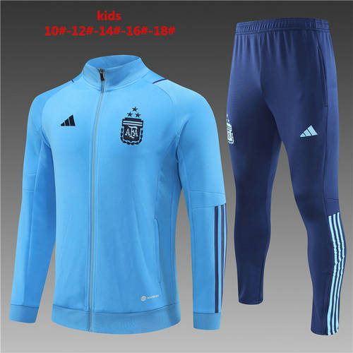 2023 Argentina 3 Star Kids Jackets