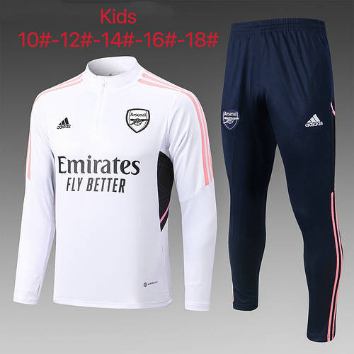 22/23 Arsenal Kids Long Sleeve Training Suit