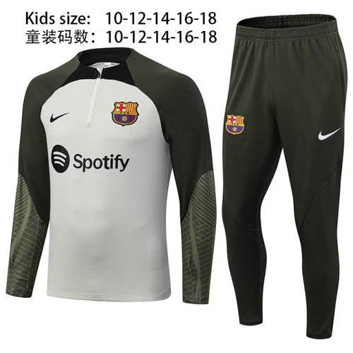 23/24 Messi Griezmann Kids Long Sleeve Training Suit