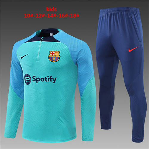 22/23 Messi Griezmann Kids Player Long Sleeve Training Suit