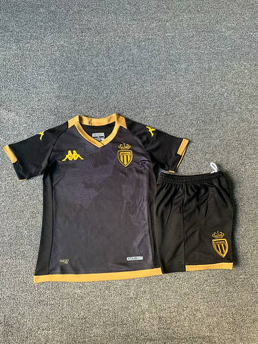 23/24 Monaco Away Kids Soccer Jerseys