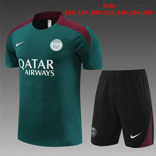 23/24 Paris Kids Training Soccer Jerseys