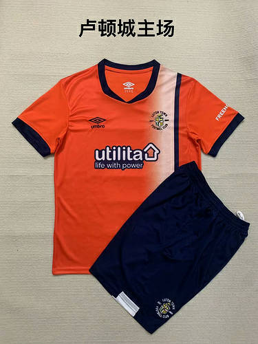 23/24 Luton Home Kids Soccer Jerseys