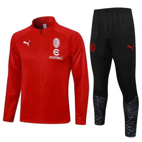 23/24 Ac Milan Long Sleeve Training Suit