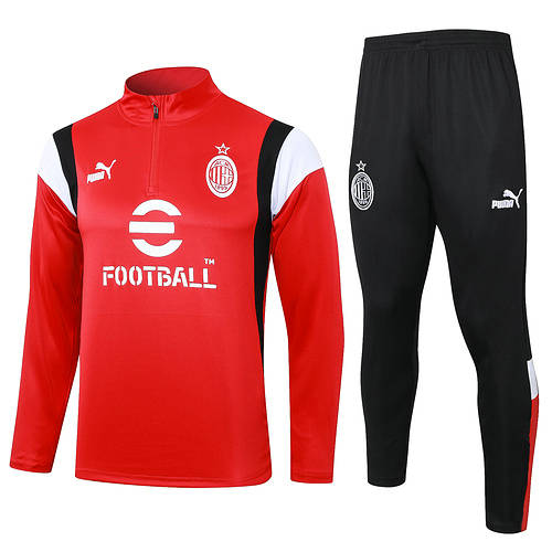 23/24 Ac Milan Long Sleeve Training Suit