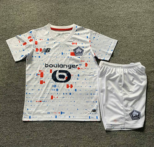 23/24 Lille Away Kids Soccer Jerseys