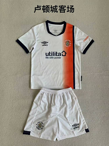 23/24 Luton Away Kids Soccer Jerseys