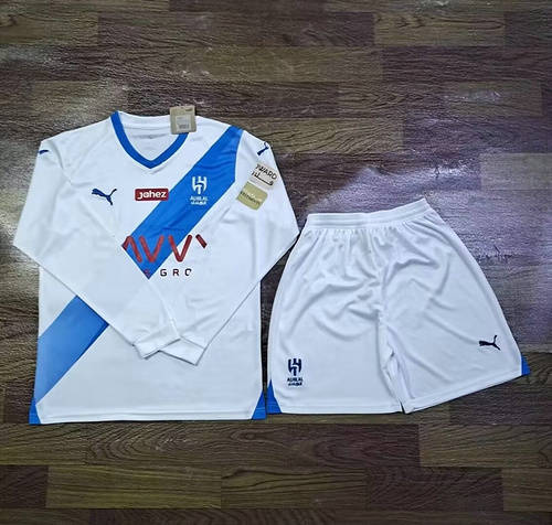 23/24 Al Hilal Away Long Sleeve Soccer Jerseys