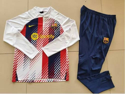 23/24 Barcelona Training Long Sleeve Soccer Jerseys