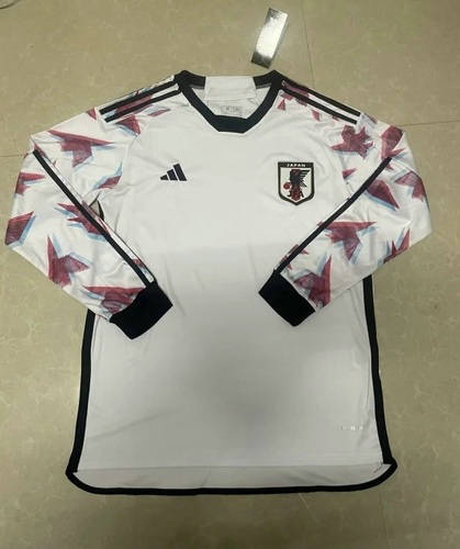 2023 Japan Away Long Sleeve Soccer Jerseys