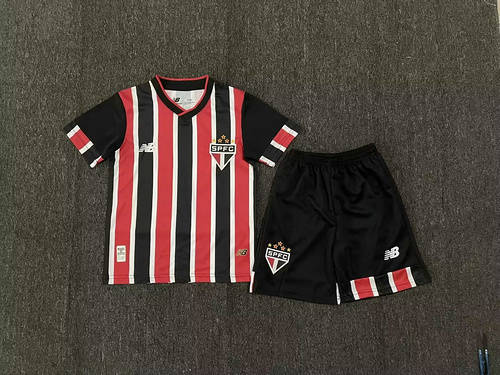 24/25 Sao Paulo Away Kids Soccer Jerseys