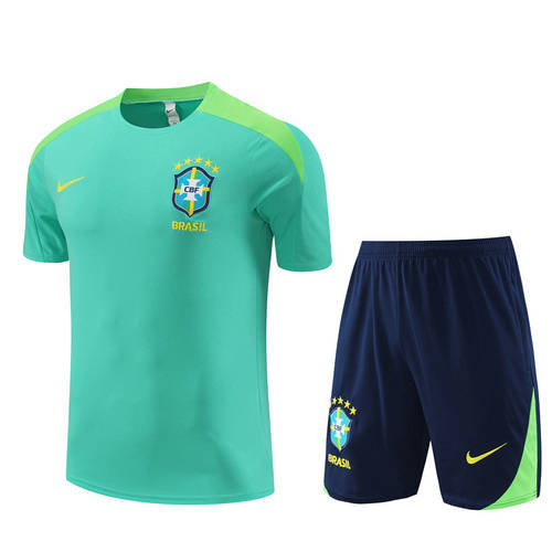 2024 Brazil Adults And Kids Training Soccer Jerseys