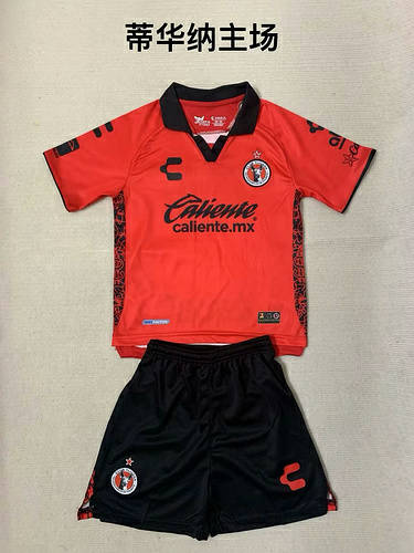 23/24 Tijuana Home Kids Soccer Jerseys