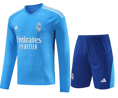 23/24 Real Madrid Goalkeeper Long Sleeve Soccer Jerseys