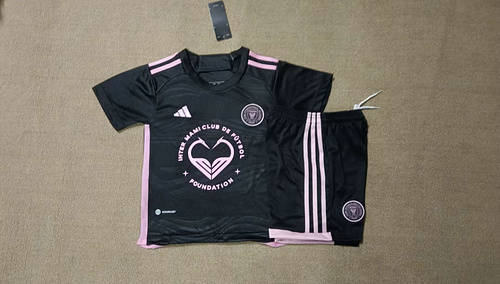 24/25 Inter Miami Away Kids Soccer Jerseys