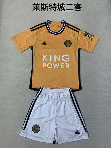 23/24 Leicester City Third Adults And Kids Soccer Jerseys Soccer Jerseys