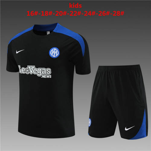 24/25 Inter Milan Kids Training Soccer Jerseys