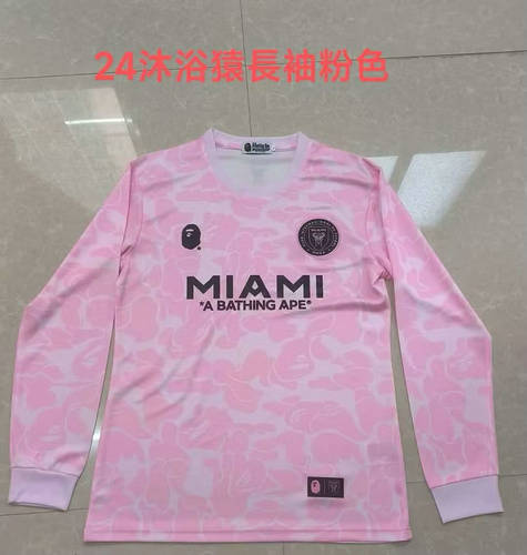 24/25 Inter Miami Long Sleeve Soccer Jerseys