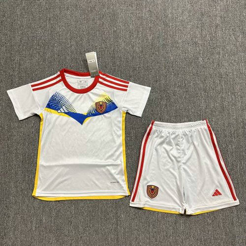 2024 Venezuela Away Kids Soccer Jerseys