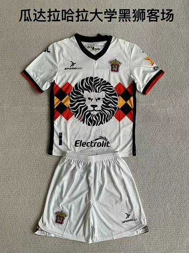 23/24 Leones Negros Away Adults And Kids Soccer Jerseys