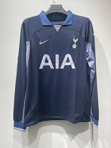 23/24 Tottenham Away Long Sleeve Soccer Jerseys