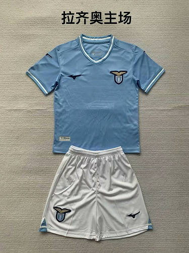 23/24 Lazio Away Kids Soccer Jerseys