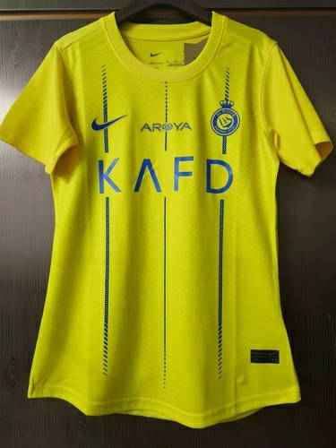 23/24 Al-nassr Home Woman Soccer Jerseys