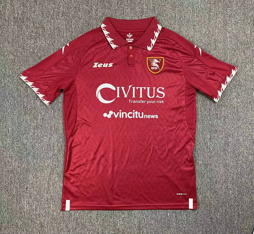 23/24 Salernitana Home Soccer Jerseys