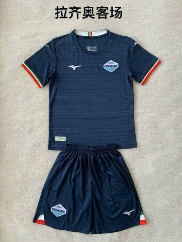 23/24 Lazio Away Kids Soccer Jerseys