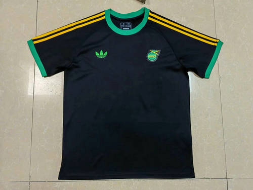 2024 Jamaica Black Soccer Jerseys S-4XL