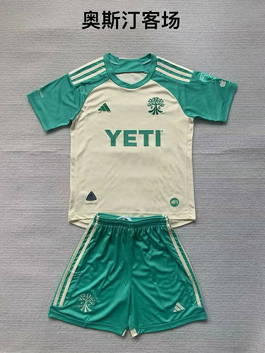 24/25 Austin Away Adults And Kids Soccer Jerseys