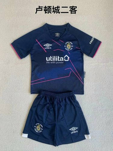 23/24 Luton Town Third Adults And Kids Soccer Jerseys