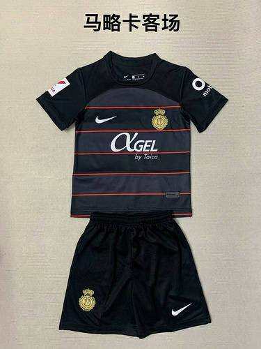 23/24 Mallorca Away Kids Soccer Jerseys