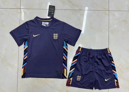 2024 England Away Kids Soccer Jerseys