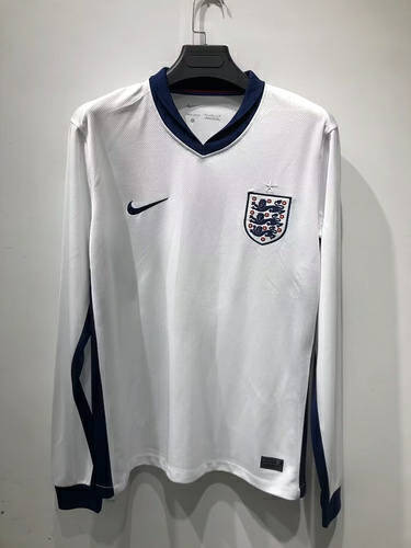 2024 England Home Long Sleeve Soccer Jerseys