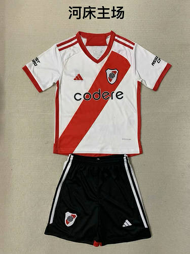 23/24 River Plate Home Kids Soccer Jerseys