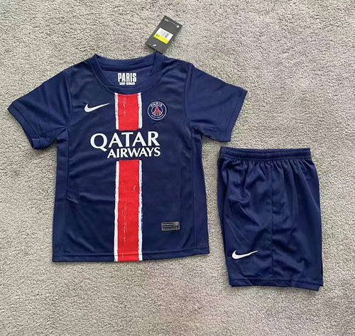 24/25 Paris Home Kids Soccer Jerseys