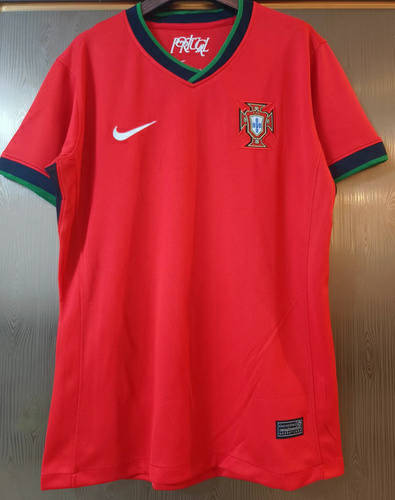 2024 Portugal Home Woman Soccer Jerseys