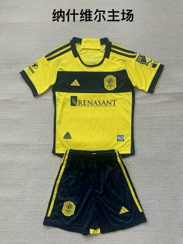 24/25 Nashville Home Adults And Kids Soccer Jerseys