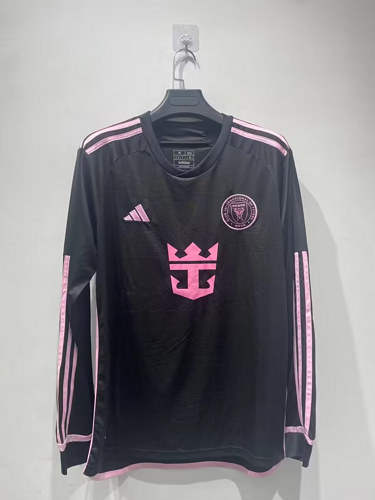 24/25 Inter Miami Away Long Sleeves Soccer Jerseys