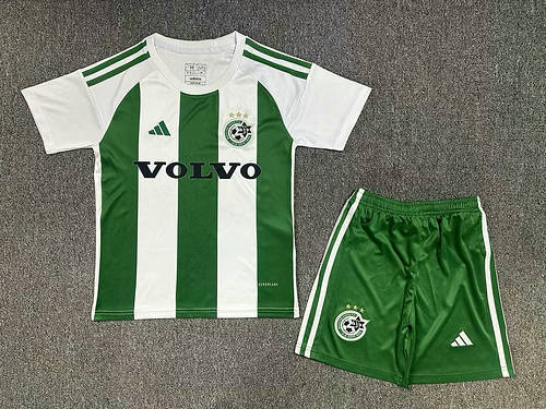 24/25 Maccabi Haifa Home Kids Soccer Jerseys