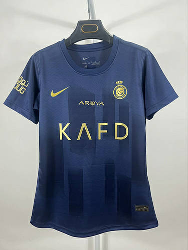 23/24 Al Nassr Away Woman Soccer Jerseys