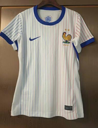 2024 France Away Woman Soccer Jerseys