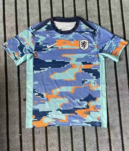 2024 Netherlands Pre-Match Soccer Jerseys