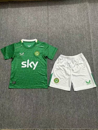 2024 Ireland Home Kids Soccer Jerseys