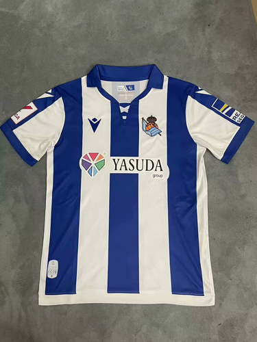 24/25 Real Sociedad Home Soccer Jerseys