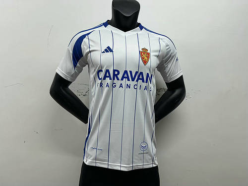 24/25 Real Zaragoza Home Soccer Jerseys