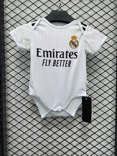 24/25 Real Madrid Home Baby Soccer Jerseys