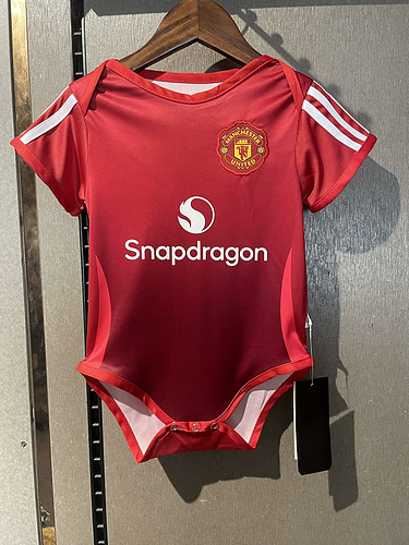 24/25 Manchester United Home Baby Soccer Jerseys Soccer Jerseys