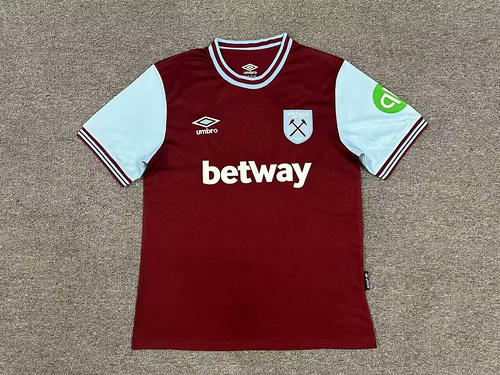 24/25 West Ham United Home Soccer Jerseys Soccer Jerseys